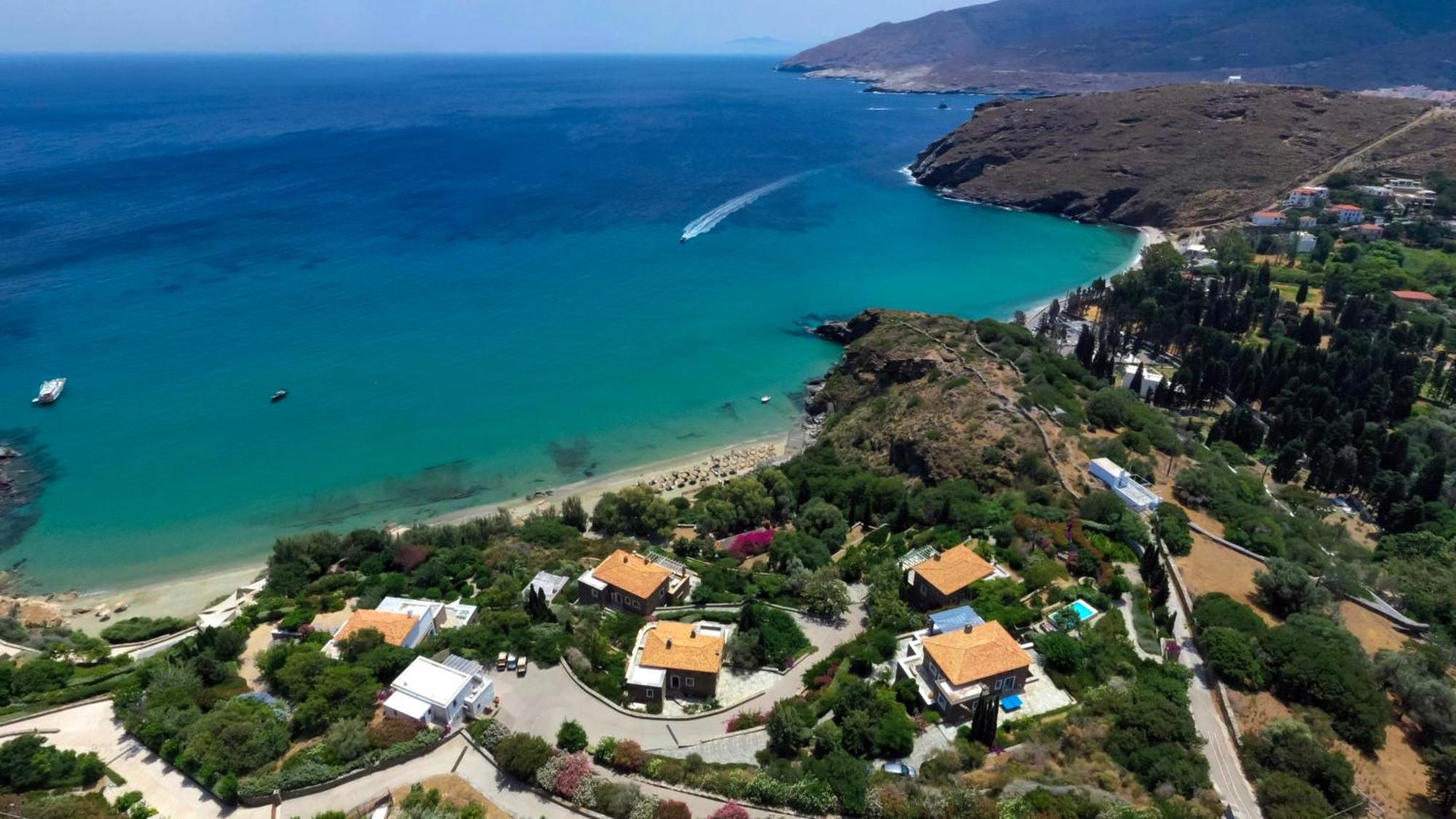 Luxury Villa By The Beach Stenies Экстерьер фото